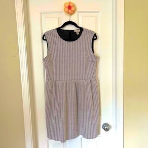 Anne Taylor LOFT Sleeveless Mini Dress with Crew Neckline